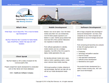 Tablet Screenshot of baytechservices.com